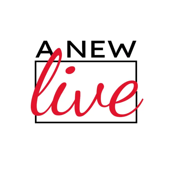 Life sentence with double typography inside a frame design