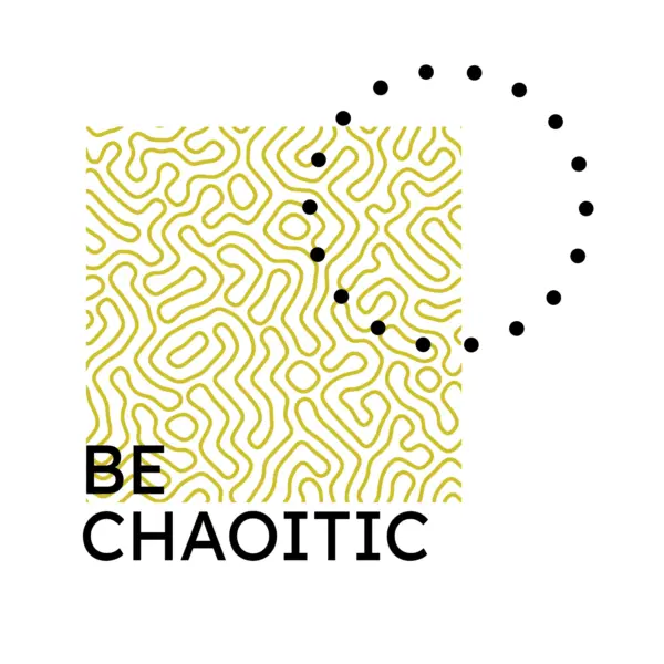 Patterns decorated with a phrase about being the change design
