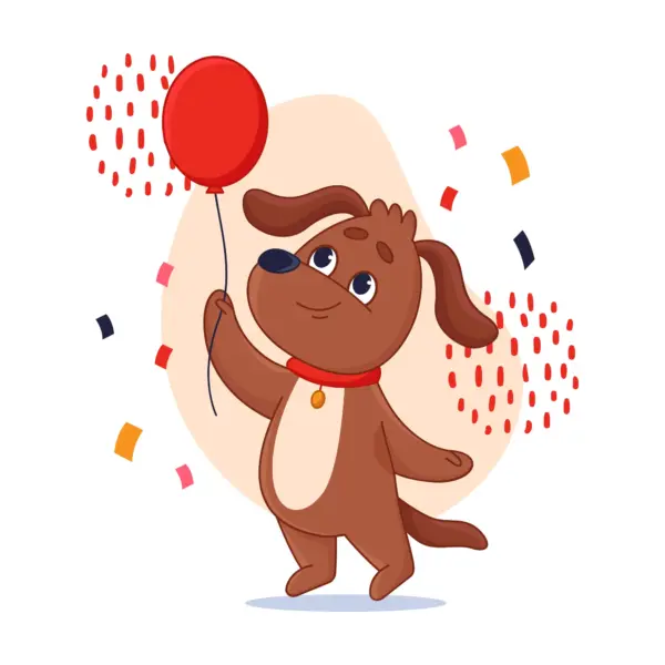 Throwing confetti with a happy face celebrating New Year's Eve design