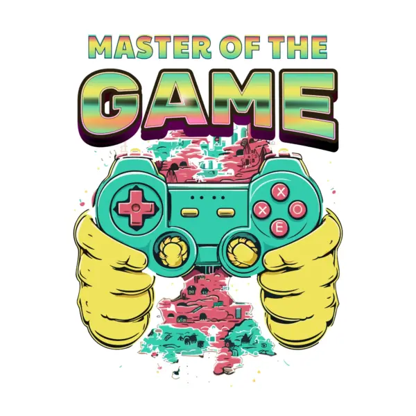 Two-handed video game controller and video game phrase design