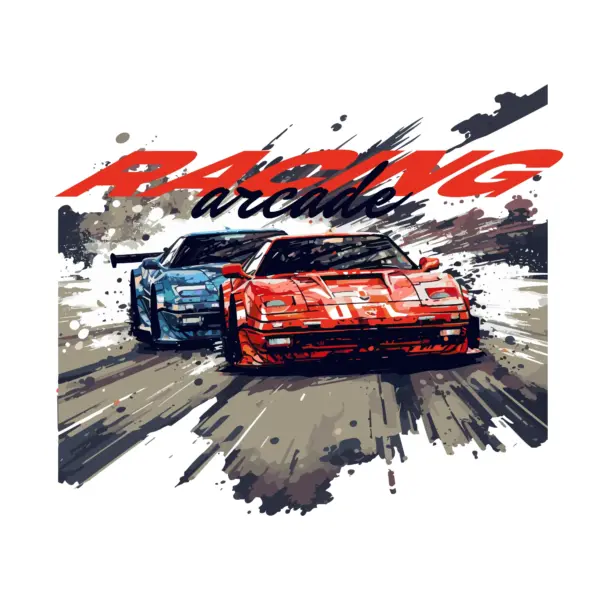 Arcade racing cars racing design