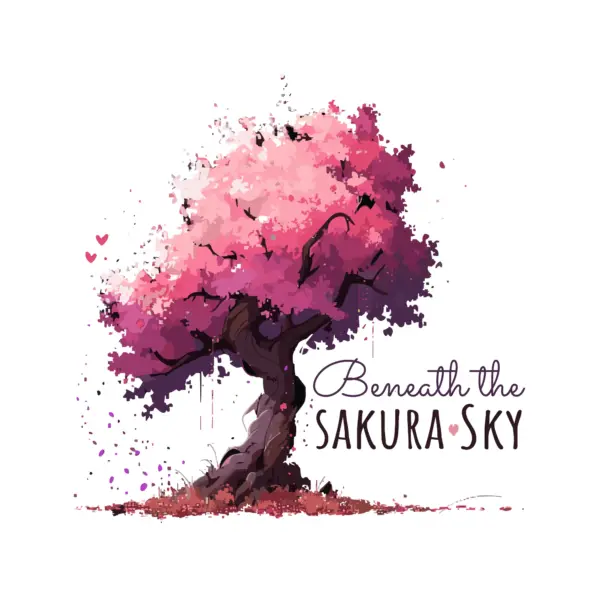 Giant Japanese cherry tree design