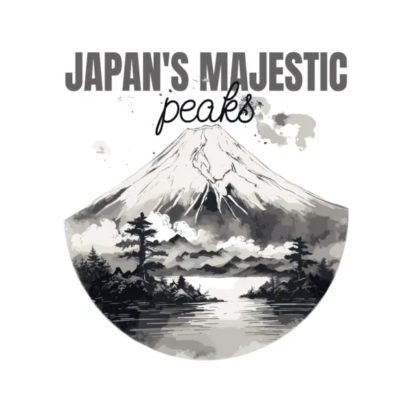 Iconic Japanese mountain design