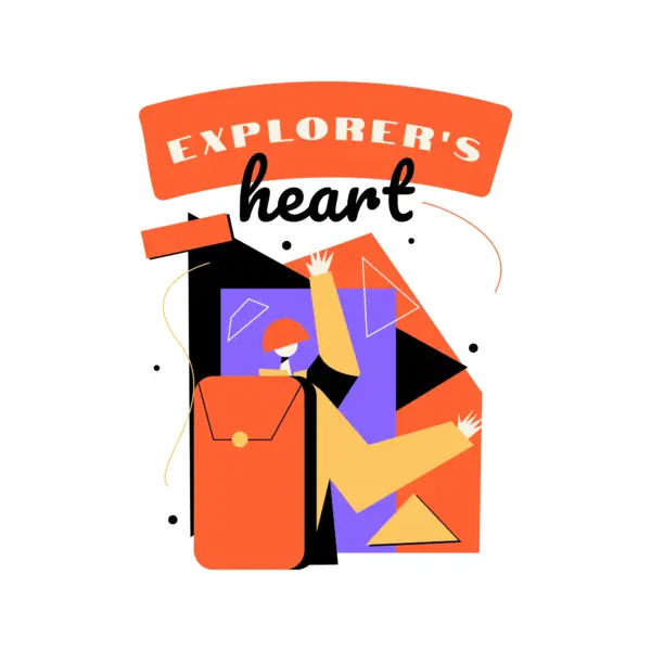 A person with the soul of an explorer design