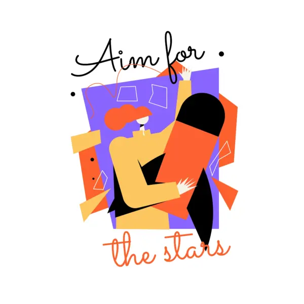 Man carrying a rocket aimed at the earth design