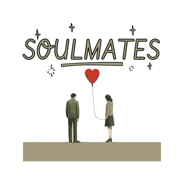 Bride and groom holding a heart-shaped balloon design