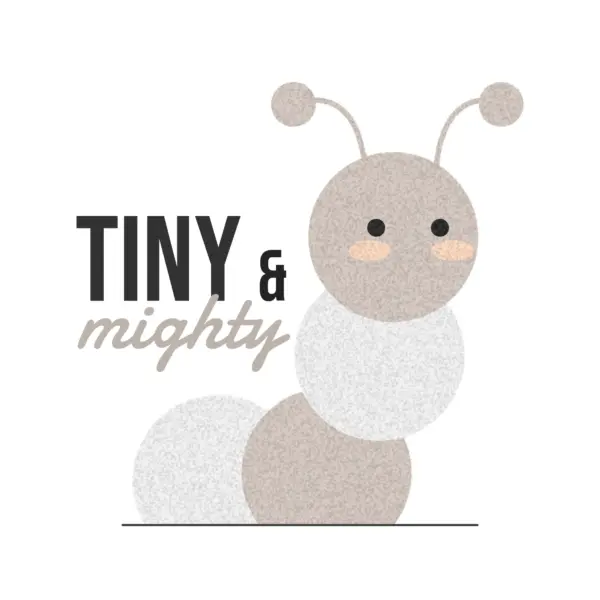 Tender worm with friendship phrase design