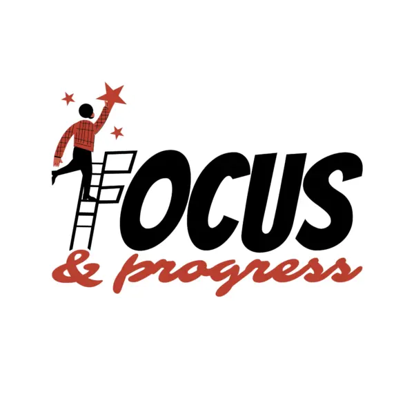 Boy adding a star while climbing on a ladder design