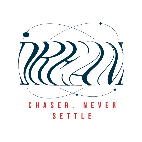 Streetwear phrase about dreams accompanied by circles and stars design