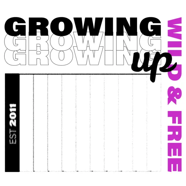 Streetwear black and purple design