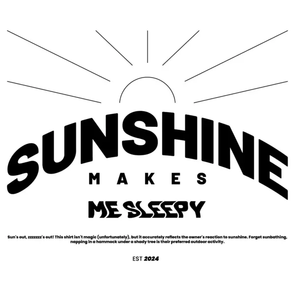 Summer phrase with the sun rising behind the letters design
