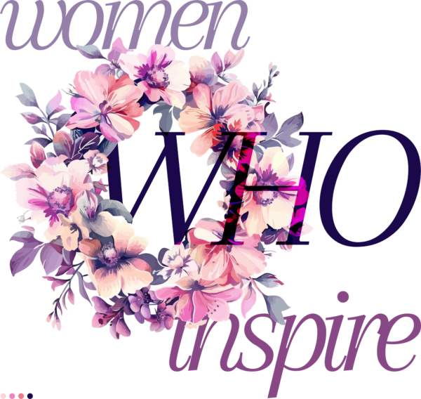 Flower arch with a girly phrase design