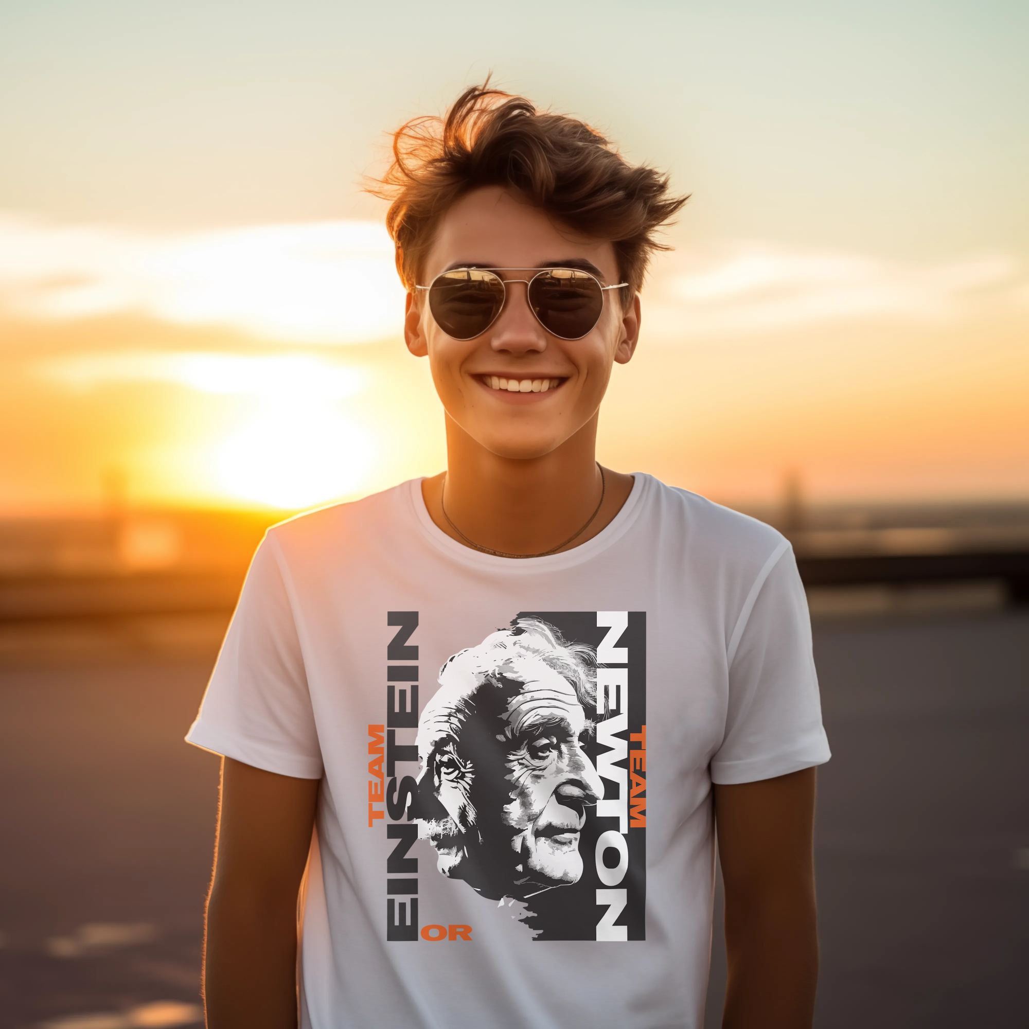 Einstein Newton T Shirt
