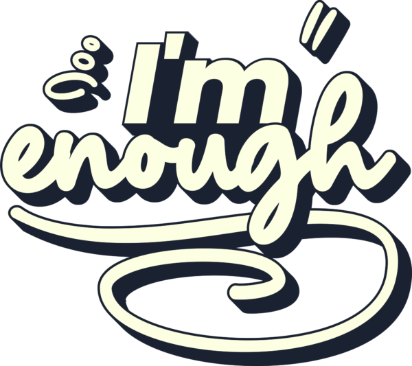 Motivational phrase in sans serif and handwritten font on black background design