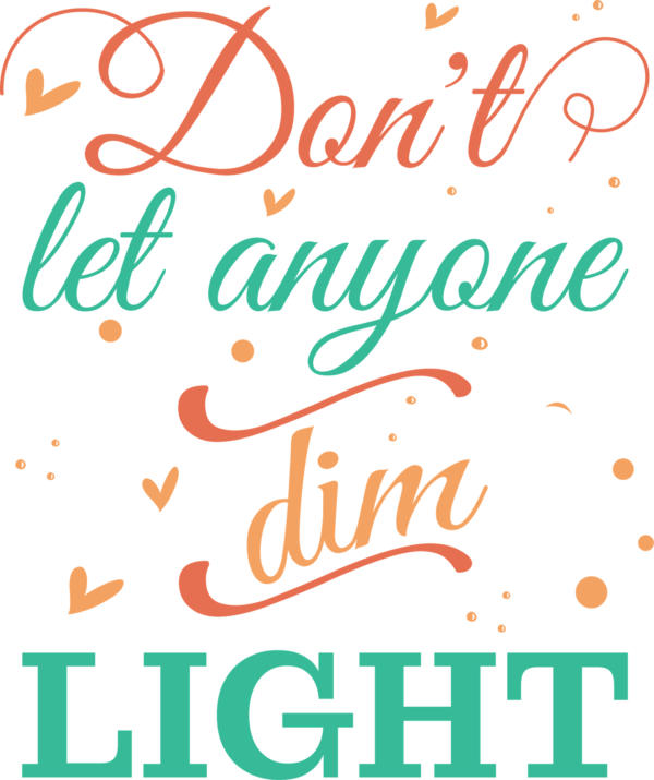 Motivational quote in handwritten font orange and green tones in drawn objects design