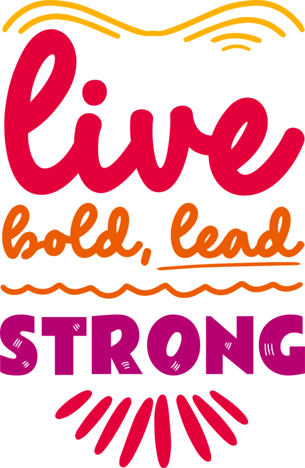 An inspiring quote with a variety of fonts and vibrant colors design