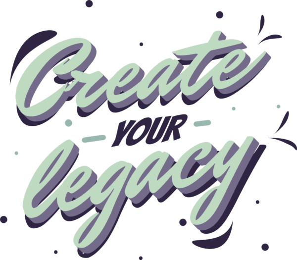 Inspirational phrase in handwritten font in dark tones design