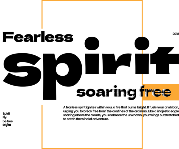 Streetwear phrase in a display font in black color inside a rectangle design