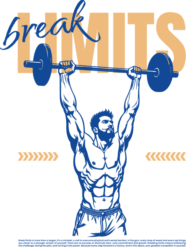 A man lifting some people in an inkprint illustration style design
