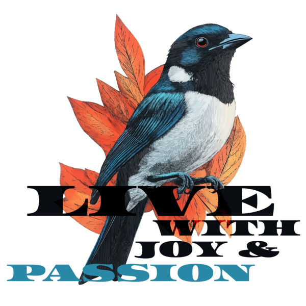 A illustration of a hummingbird placed on top of a phrase design