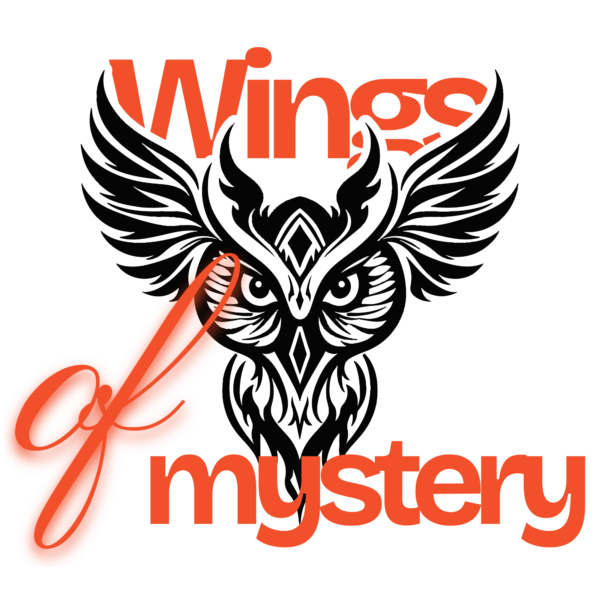 An owl in tribal illustration style in black tones design