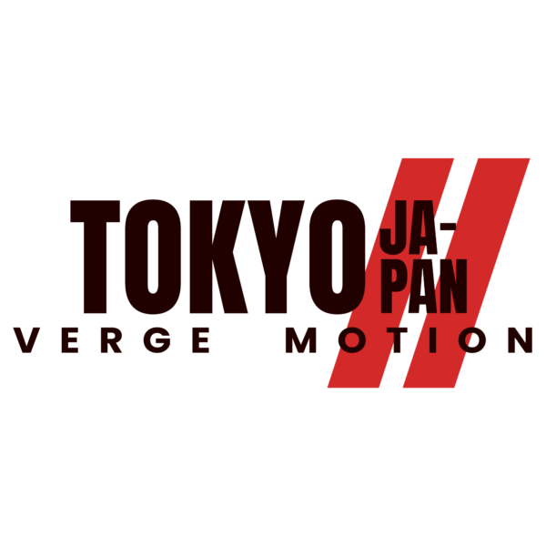 Letters with urban style of Tokyo in sans serif and slanted details design