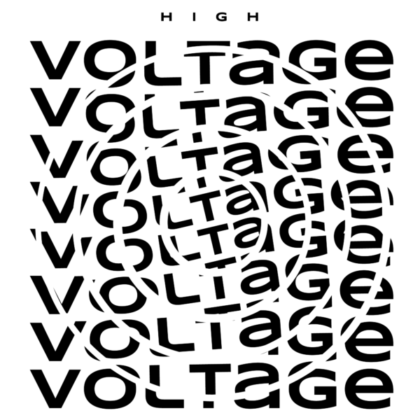 Typography inspiration divided by circles design