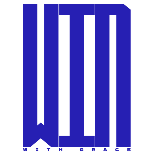 Short and small phrase in a stretched vertical style with an inspirational quote design