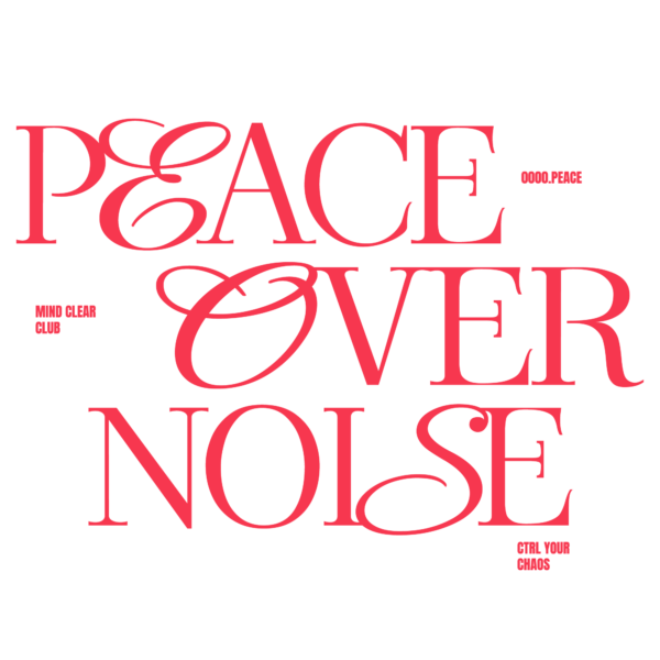 An inspirational phrase in serif style with handwritten font letters design