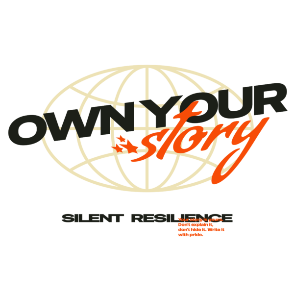 A typographic design with streetwear essence and inspirational message design