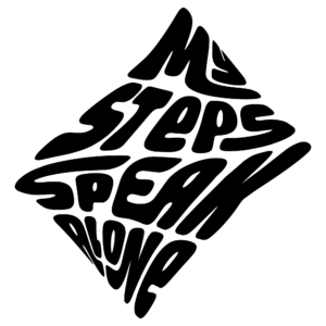 Retro rounded blob lettering diamond design