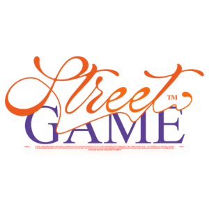 Urban script and large serif typography layout design