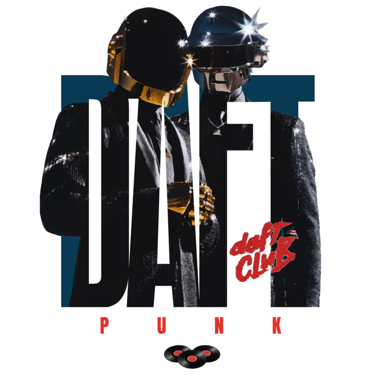 Daft Punk daft club poster design