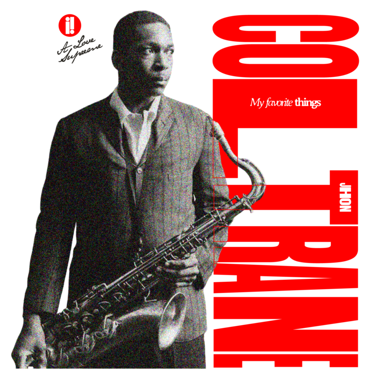John Coltrane jazz saxophone design