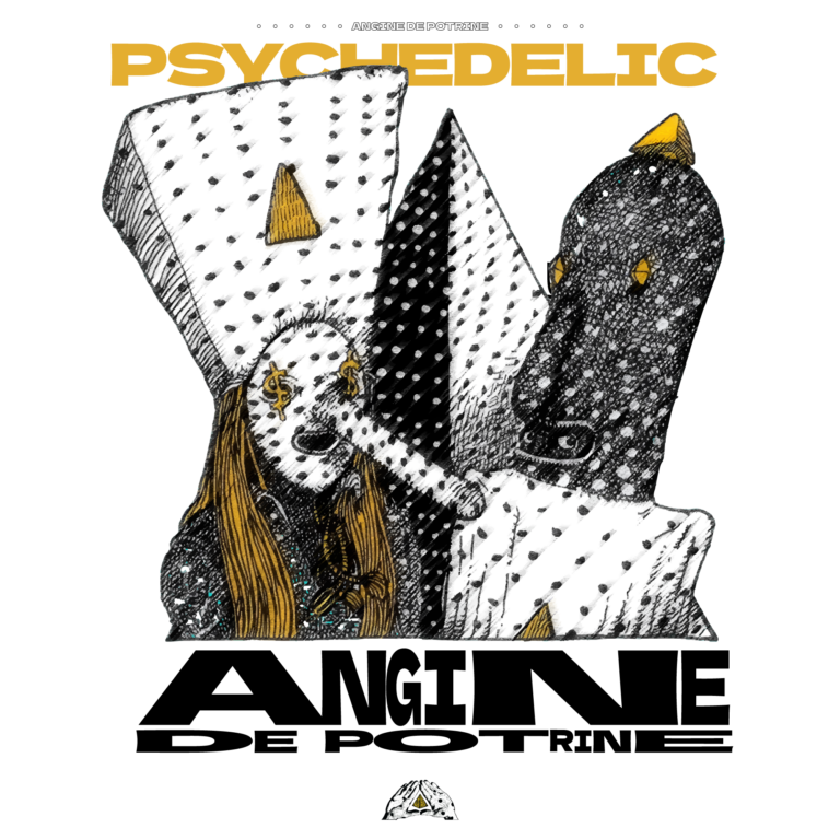 Psychedelic Angine De Poitrine Design