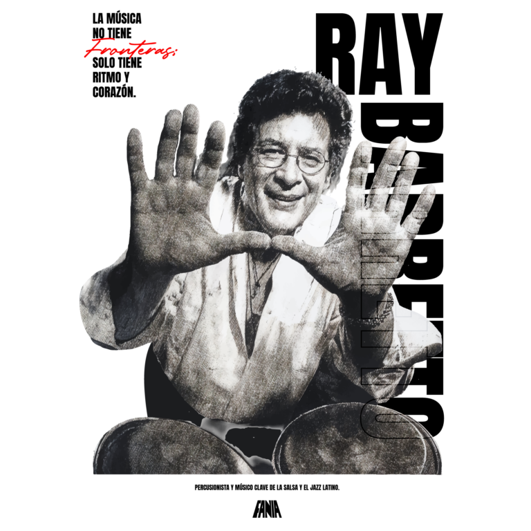 Ray Barretto salsa poster design